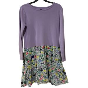 Tea Collection | Dress Woodland Creatures Purple Adorbale Girly- Size 10